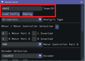 Deploying the config file