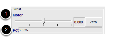 Seting a motor's speed with LiveWindow.