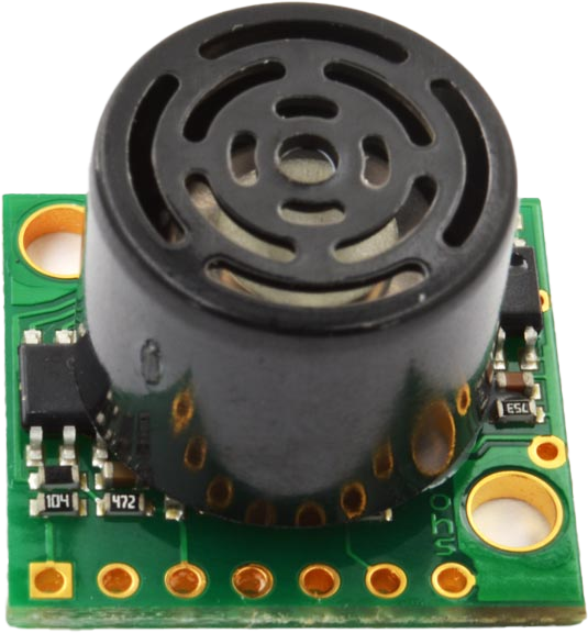 A Maxbotix RS-232 Ultrasonic sensor.