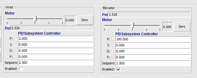 Using the PIDController to tune the control.